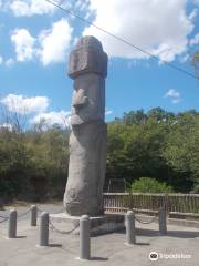 Statua del Moai - Vitorchiano