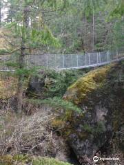 Haslam Creek Suspension Bridge