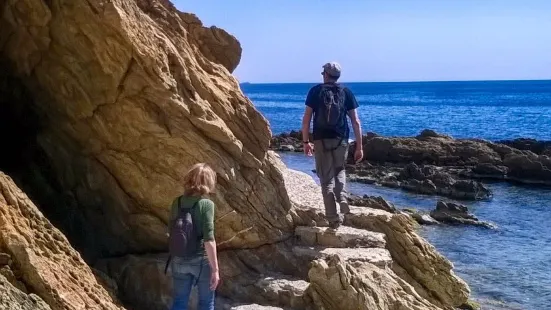 Sentier du littoral - Le Lavandou - Plage de la Fossette