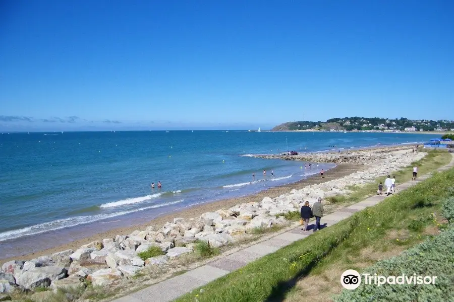 Plage de Barneville.