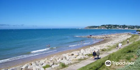 Plage de Barneville.