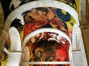 Pintura Mural de Alarcon. Unesco