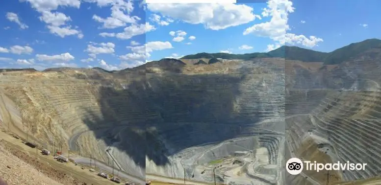 Bingham Canyon Open Pit Copper Mine