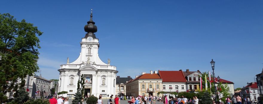 John Paul II Square in Wadowice