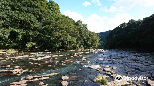 関之尾滝 甌穴群