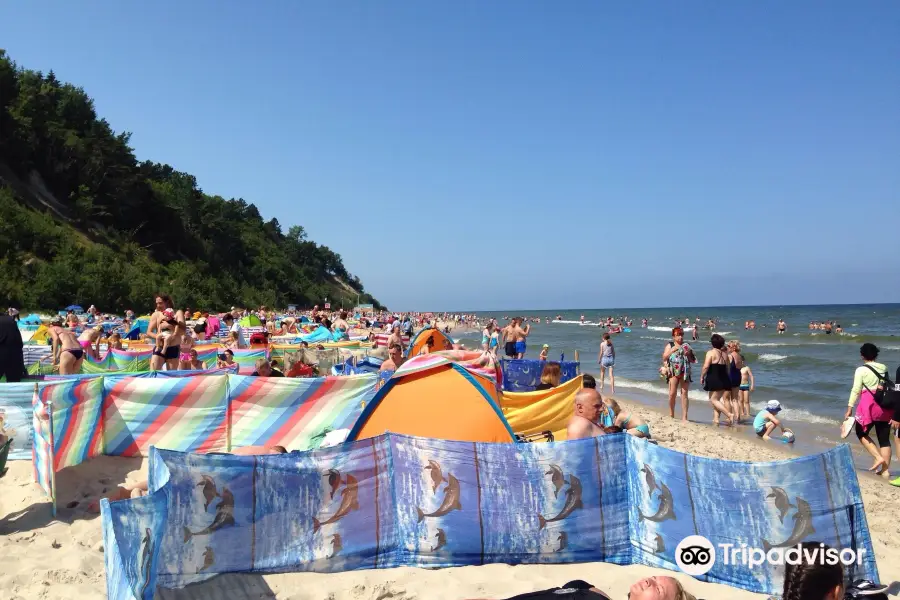 Jastrzebia Gora Beach