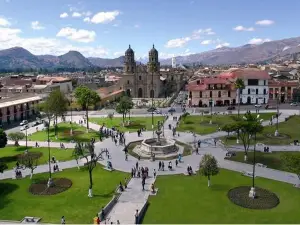 Plaza de Armas of Cajamarca