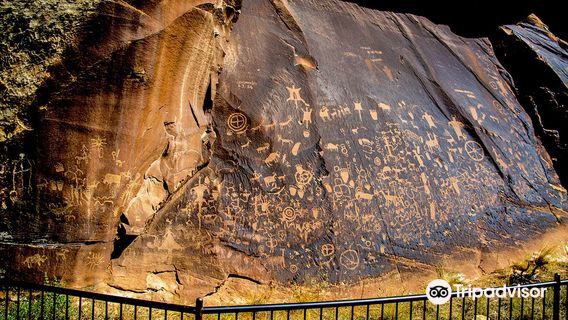 Newspaper Rock State Historical Monument