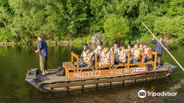 Wooden rafting Malecek