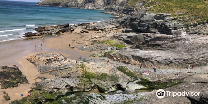 Trebarwith Beach