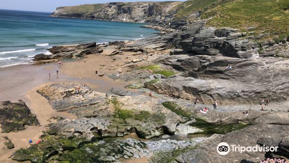 Trebarwith Beach
