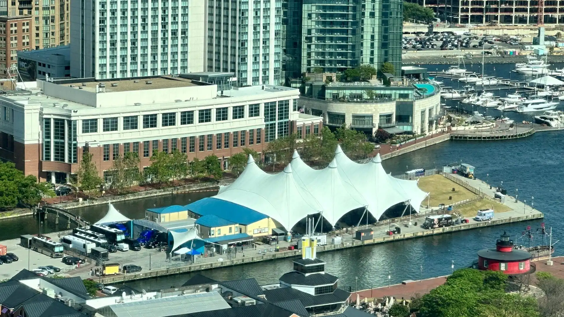 Hotels near Pier Six Pavilion