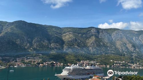 Kotor city walls