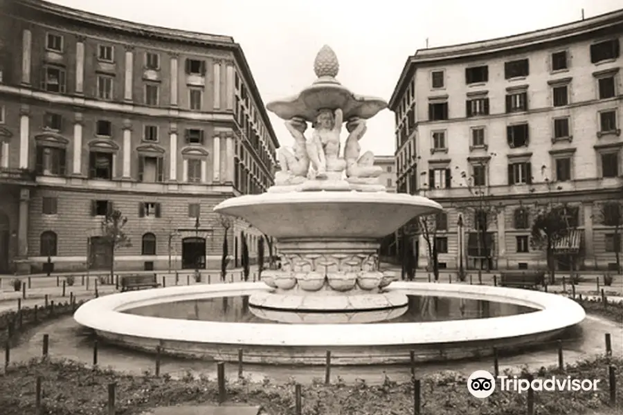 Fontana in Piazza dei Quiriti