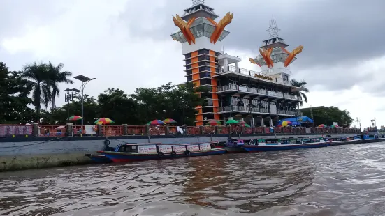 Siring Watch Towers Martapura River