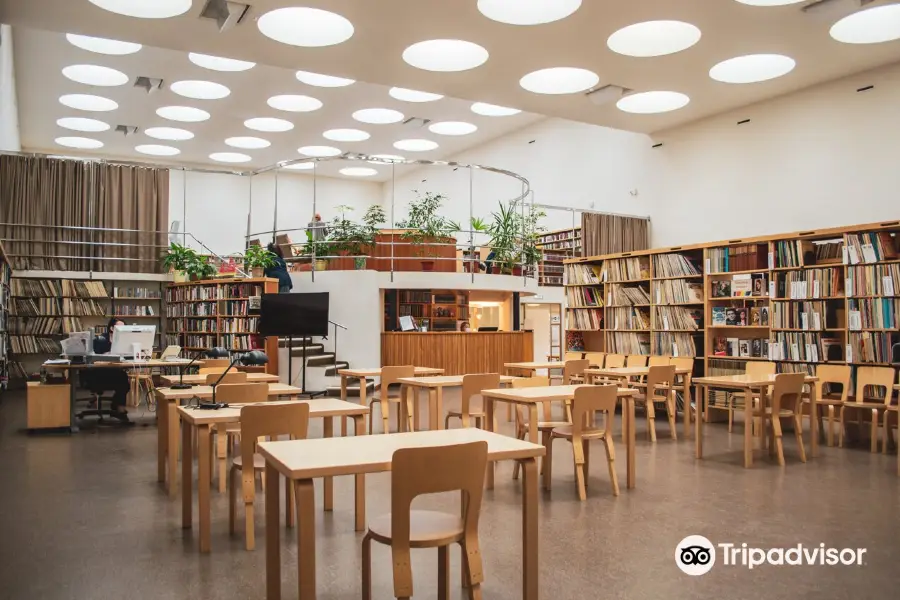 The Library of Alvar Aalto