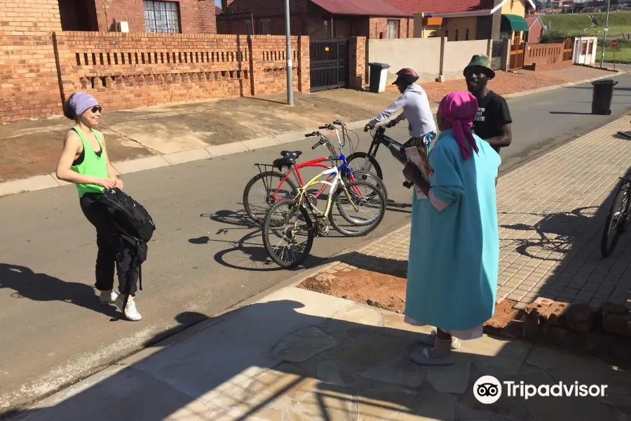 Cycle in Soweto