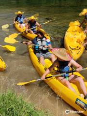 AQUA SOLEIL EAU CANOE | Location de canoe kayak et activités insolites dans les Gorges du Tarn | canoe transparent paddle