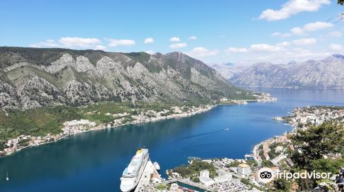 Kotor city walls