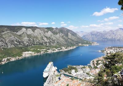 Kotor city walls