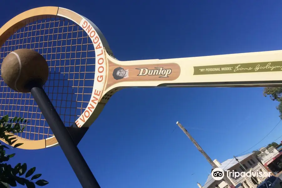 Evonne Goolagong Big Tennis Racquet
