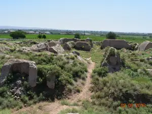 Buddhistic cloister of Ajina-Tepa