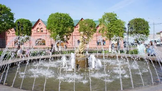 Fountain Devochka-Gribnitsa