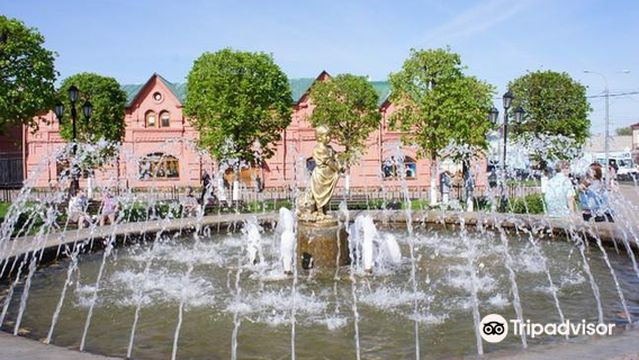 Fountain Devochka-Gribnitsa