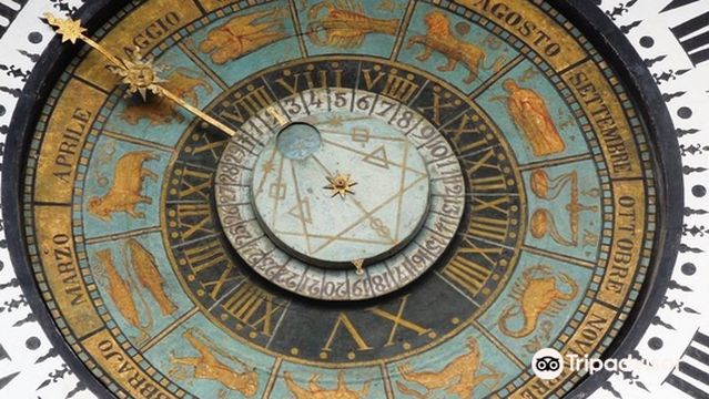 Planetary clock Fanzago