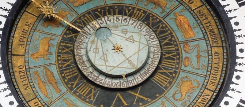 Planetary clock Fanzago
