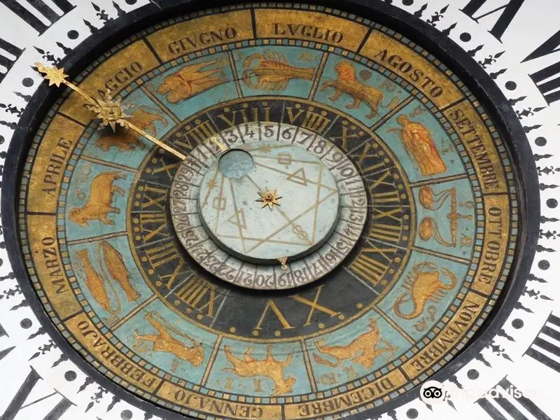 Planetary clock Fanzago