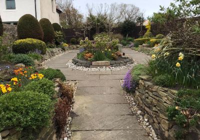 The Lindisfarne Gospel Garden