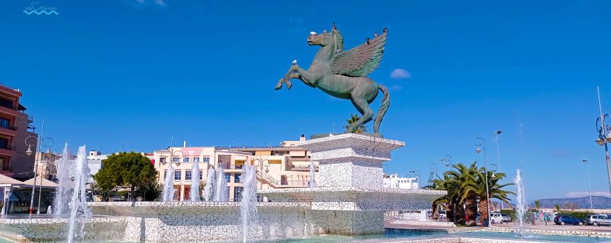 Pegasus Statue