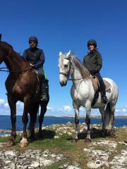 Cleggan Beach Riding Center - Horseback riding on the beach