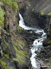 Hengifoss Waterfall