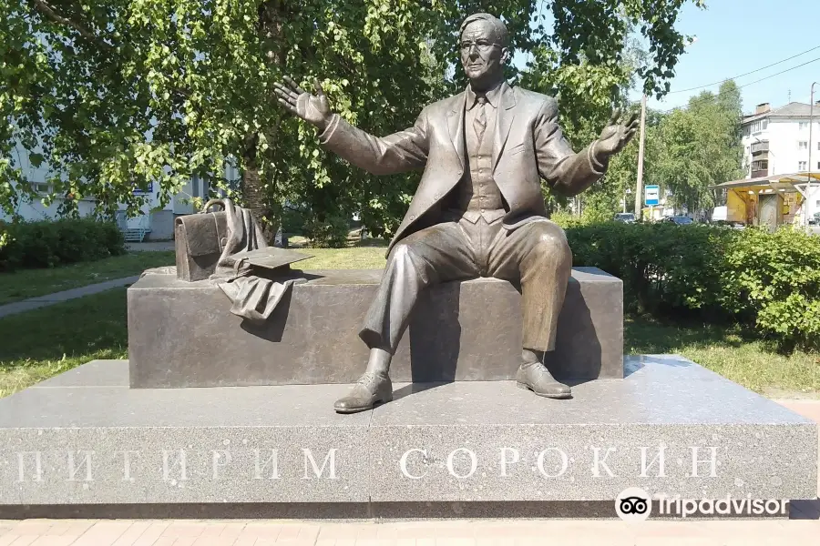 Monument to Pitirim Sorokin