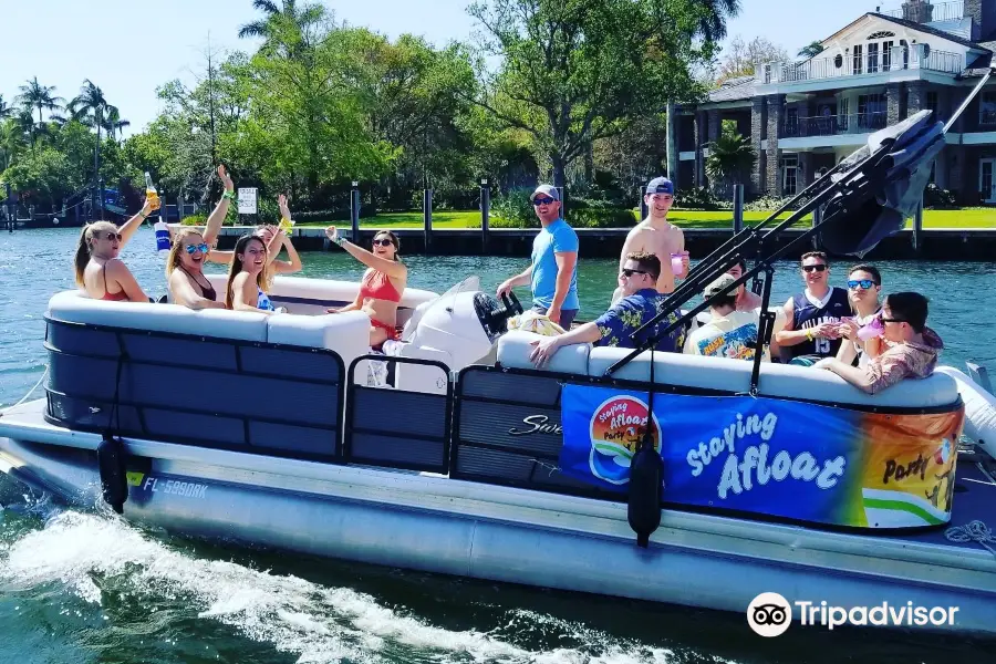 Staying Afloat Party Boat at Bahia Mar