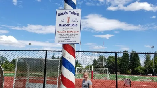 World's Tallest Barber Pole