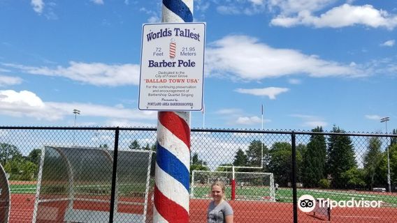 World's Tallest Barber Pole