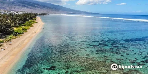 Plage de La Saline les Bains
