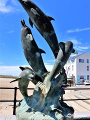 Dolphin Sculpture & Water Feature