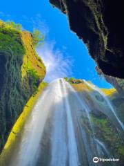 Nauthusagil Waterfall