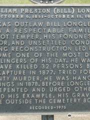 Bill Longley Historical Marker - Giddings City Cemetery