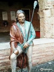 Statua in bronzo de "Il Pordenone"