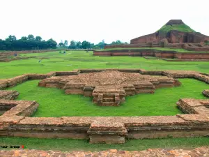 Ruins of the Buddhist Vihara at Paharpur