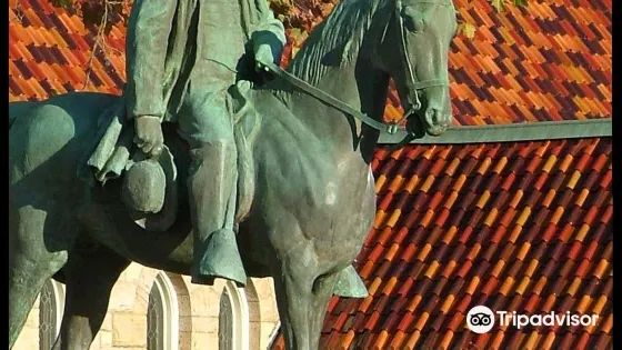 Henry Gassaway Davis Equestrian Statue, AKA The Elkins "Iron Horse"