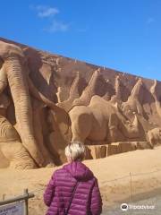 Sandskulpturfestival i Soendervig
