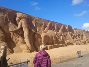 Sandskulpturfestival i Soendervig