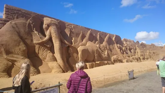 Sandskulpturfestival i Soendervig