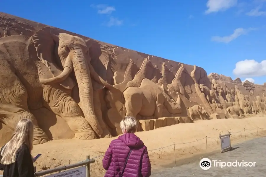 Sandskulpturfestival i Soendervig